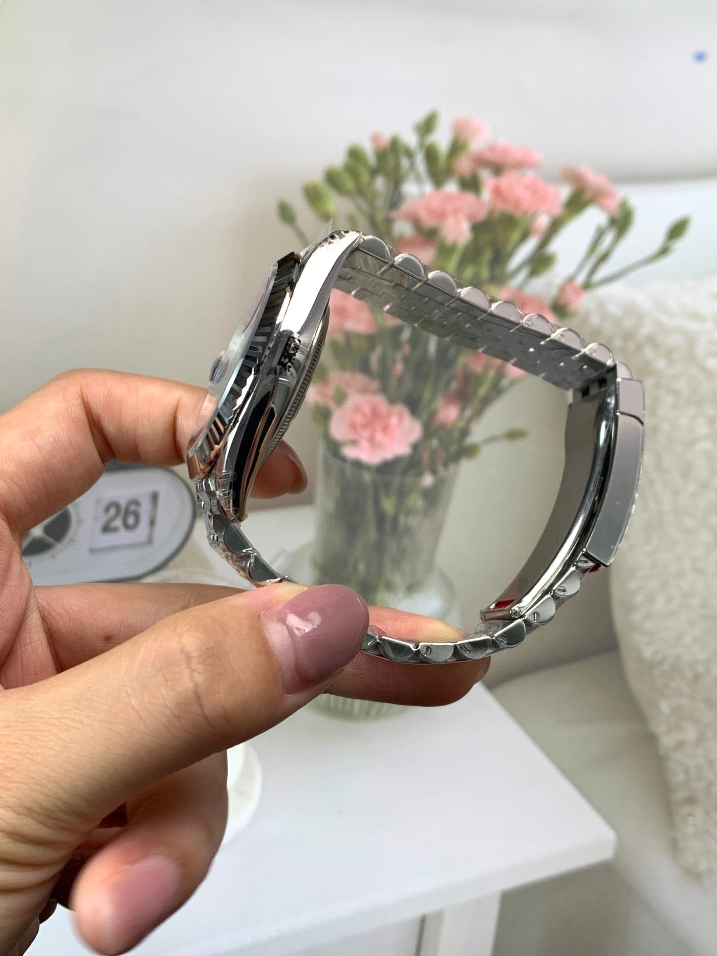 VSF 41mm blue date just