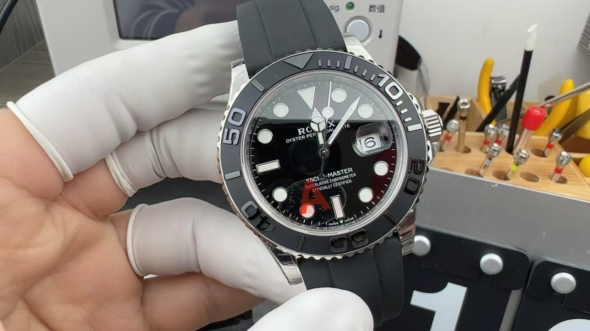 VSFactory, 42mm yacht, tungsten steel weight version