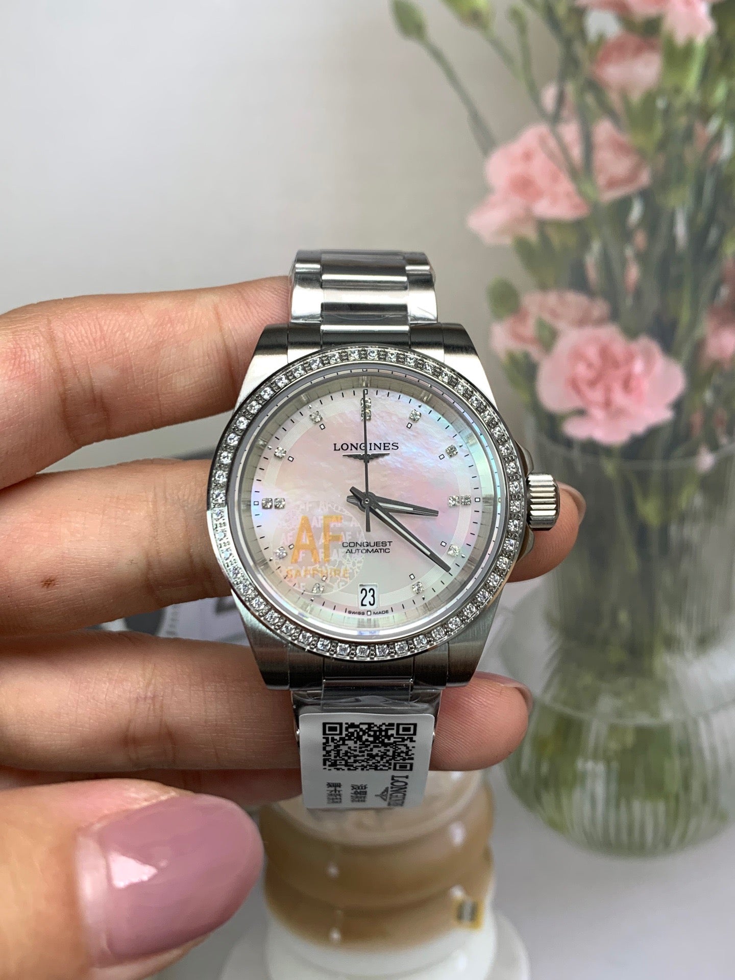34mm.CONQUEST.Ladies' style.Automatic Watch