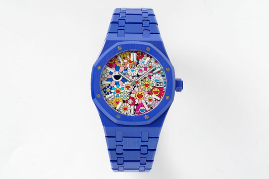 APS factory Royal Oak 15500 Ceramics Sunflower Dial