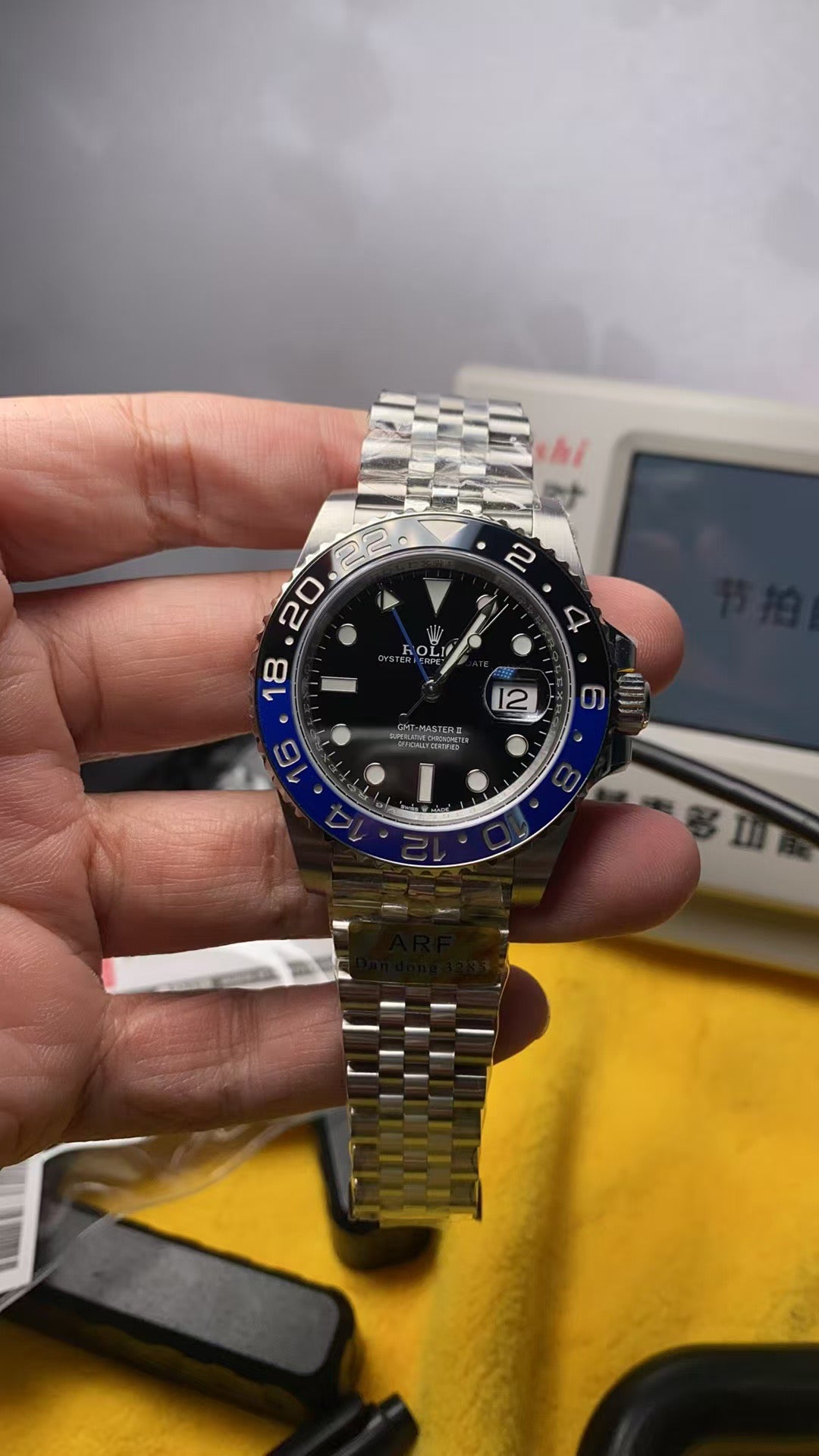ARF 40mm Black Blue GMT（Dandong 3285）