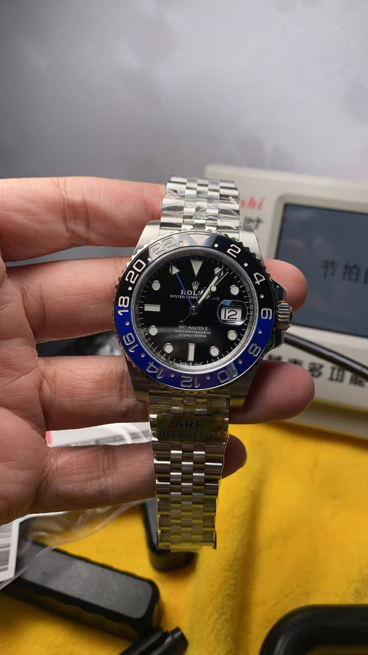 ARF 40mm Black Blue GMT（Dandong 3285）