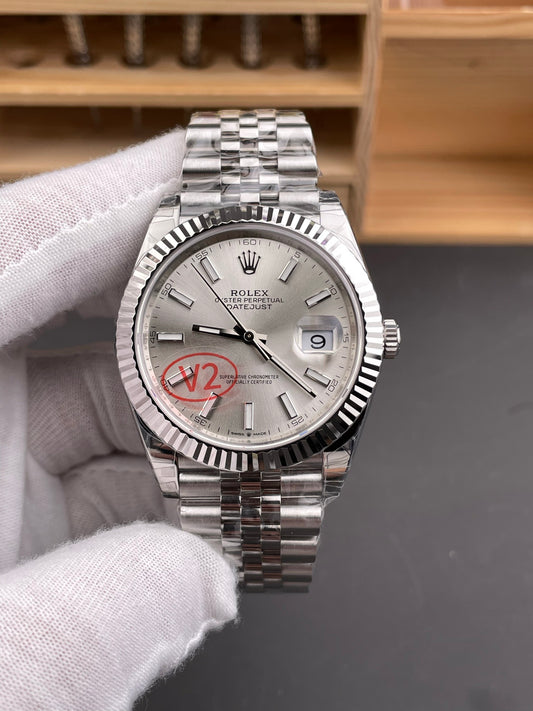 VSF 41mm datejust Silver Dial