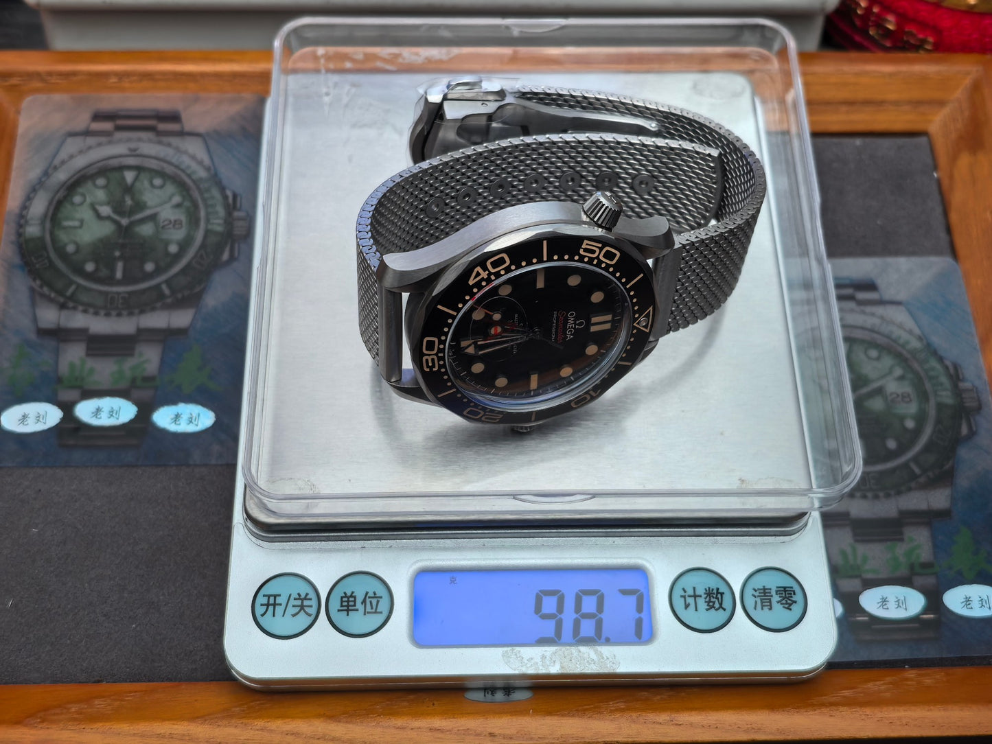 VS factory 42mm seamaster no time to die 007 V4 version