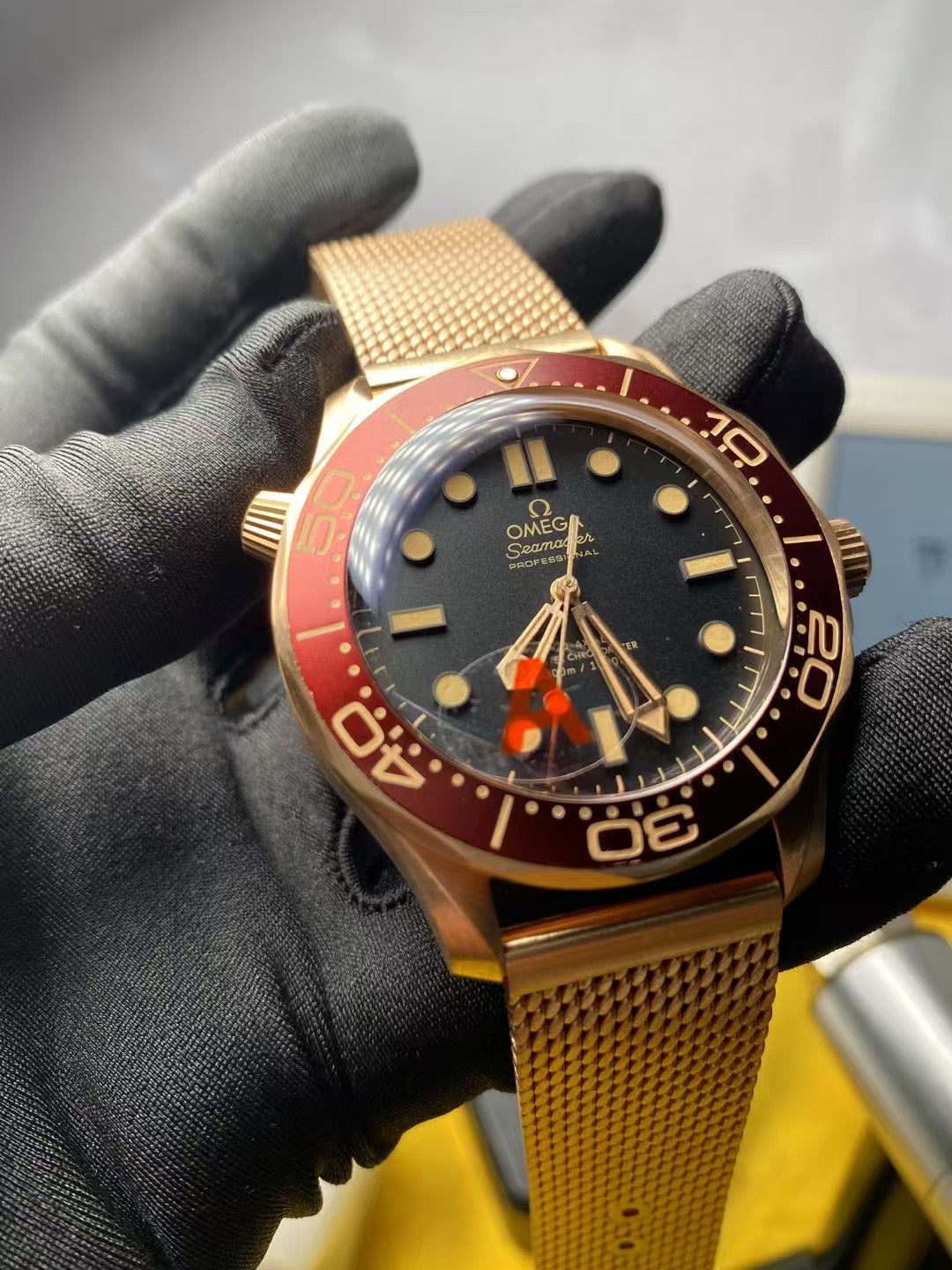 VS factory Bronze Gold seamaster300