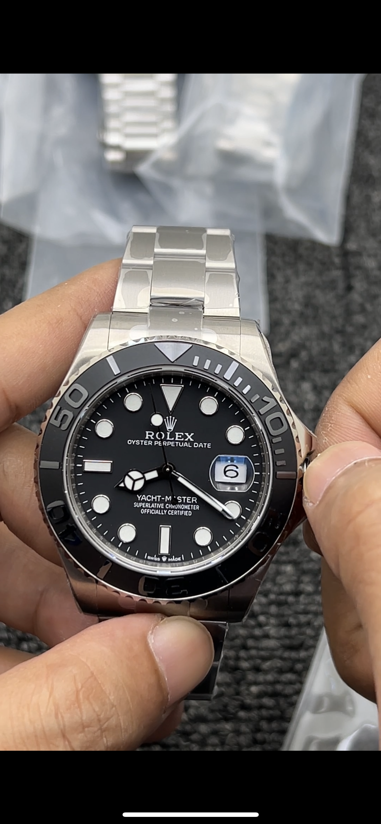 42mm Titanium Yacht master 103g
