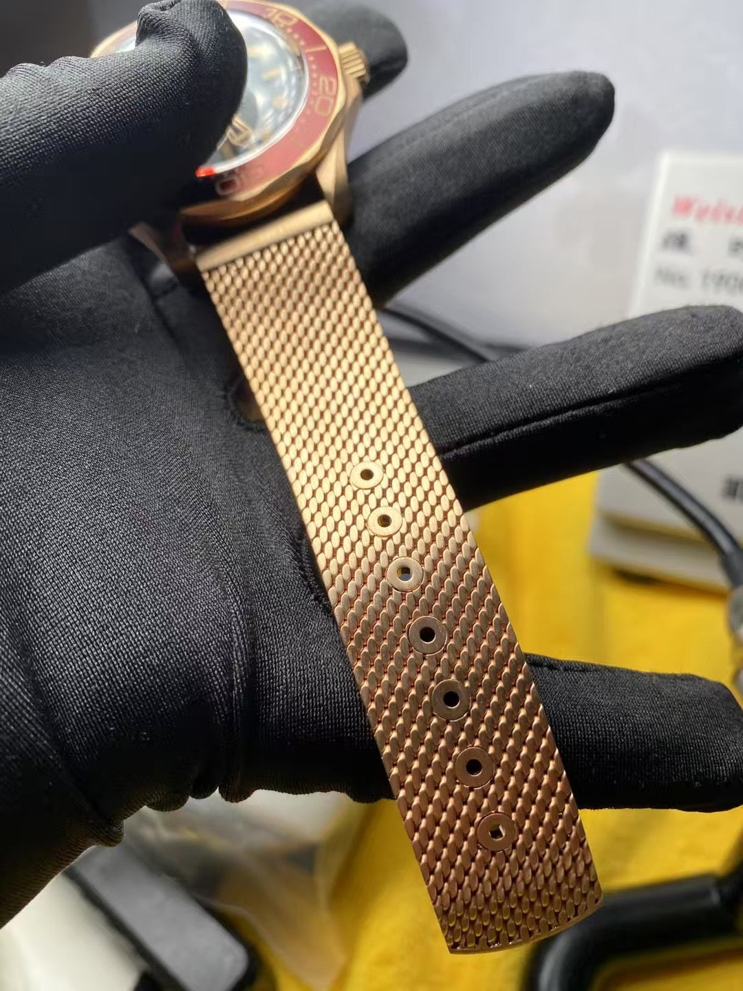 VS factory Bronze Gold seamaster300