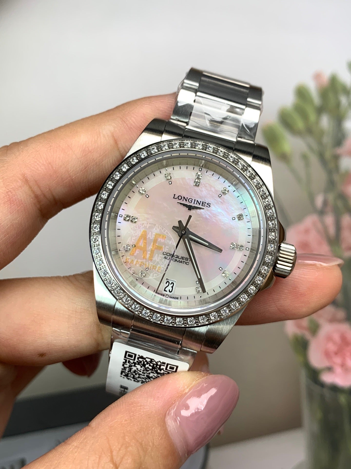 34mm.CONQUEST.Ladies' style.Automatic Watch