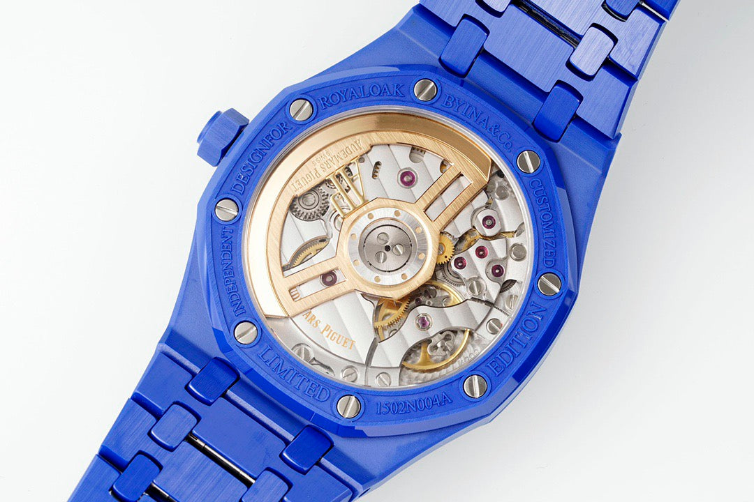 APS factory Royal Oak 15500 Ceramics Sunflower Dial