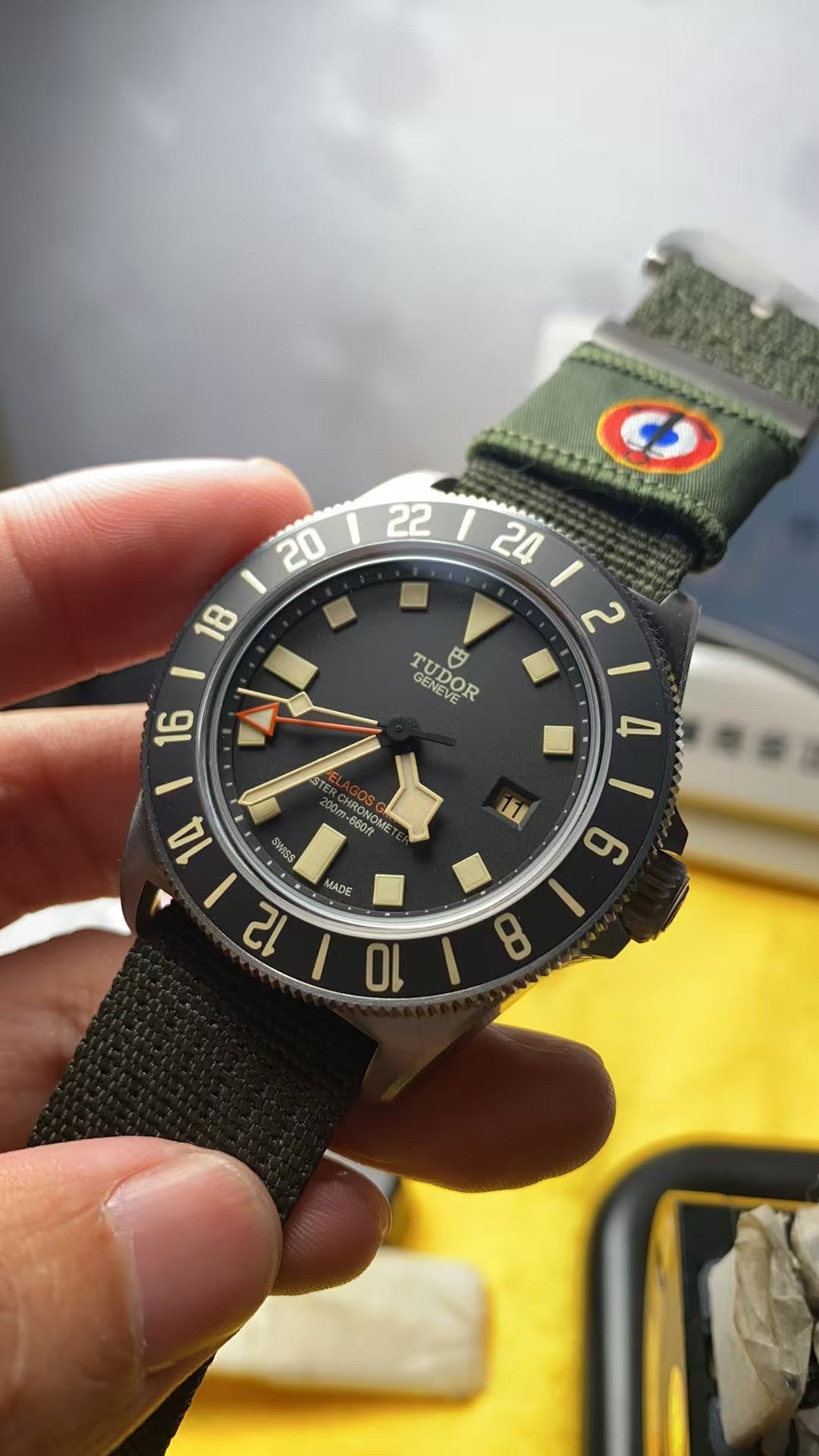 M+ factory pelagos FXD GMT