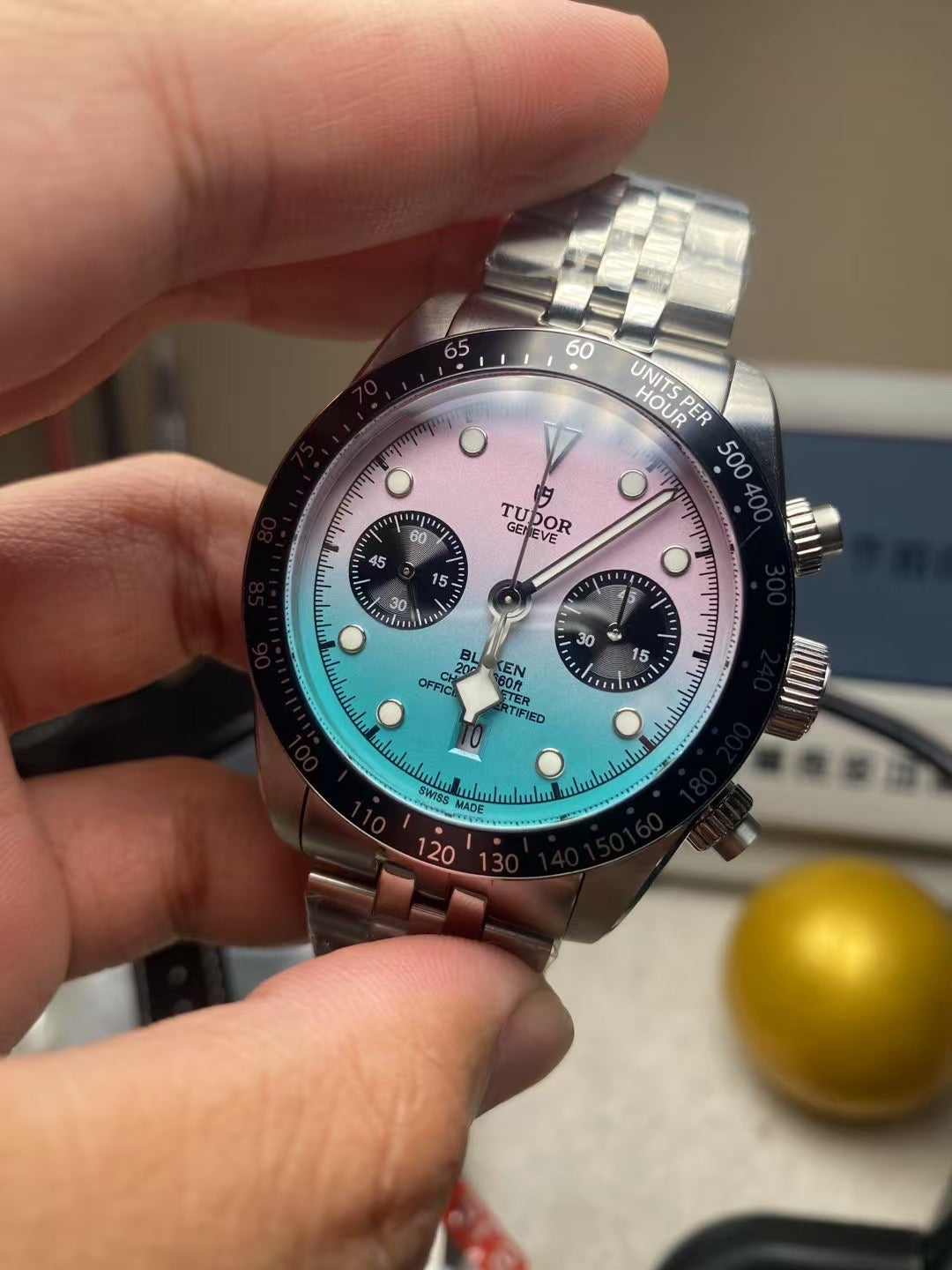 TW factory 41mm Black Bay Chronograph