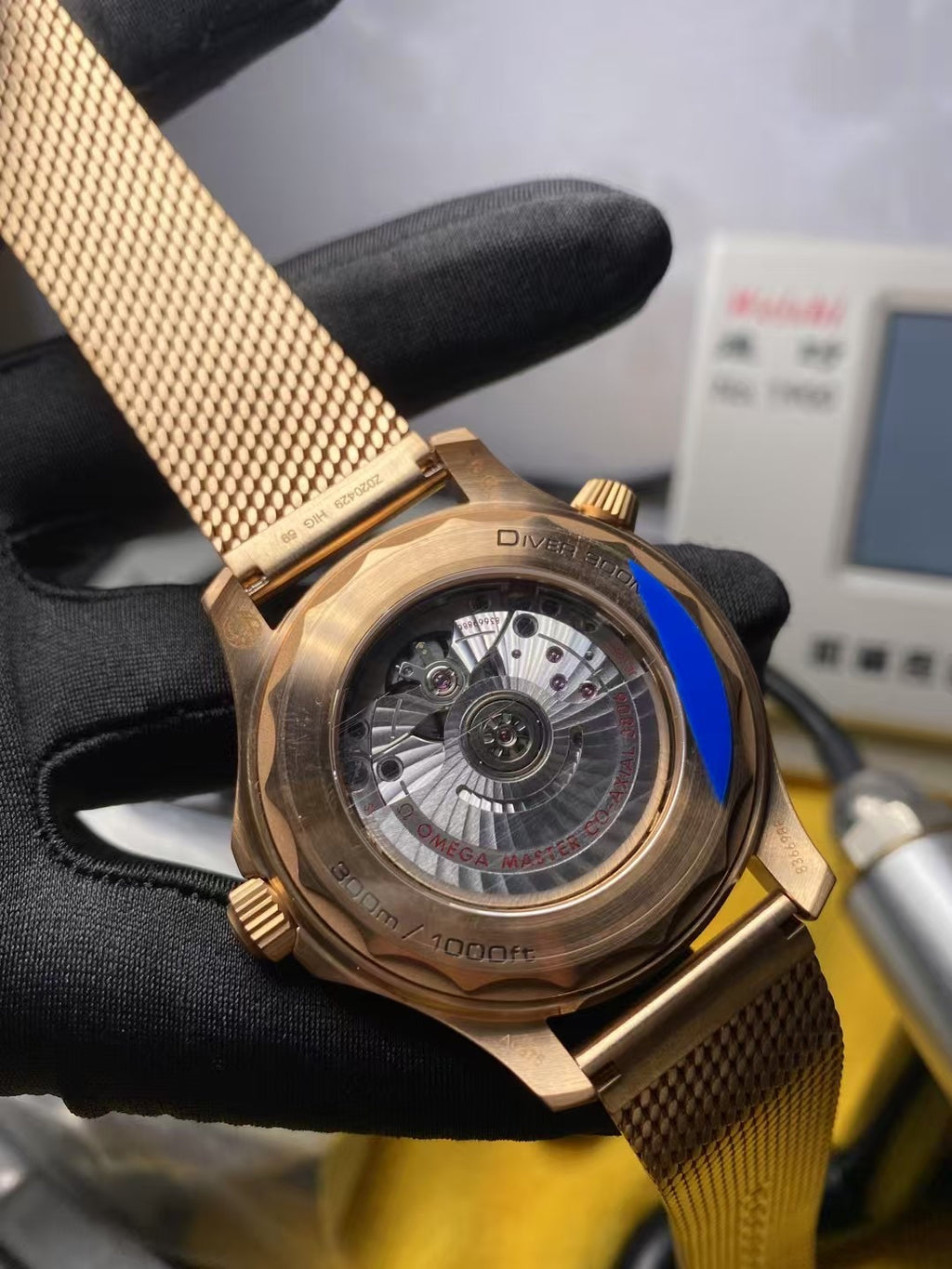 VS factory Bronze Gold seamaster300