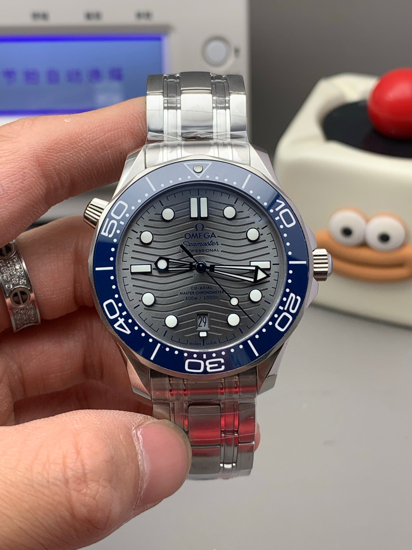 VS factory, 42mm  seamaster300 V4 version